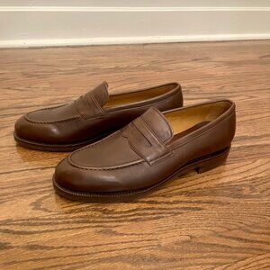 Meermin - Brown Softcalf Penny loafer 7.5 UK= 8.5 US